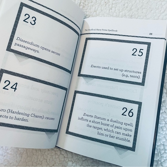 The Unofficial Harry Potter Spell Book - 2nd Edition -  Hardcover - Picture 5 of 10